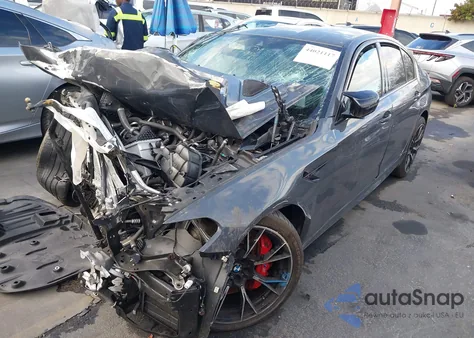 2021 BMW M5 from USA, damaged, VIN WBS83CH02MCF93537